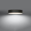 Plafonnier Tissu Noir E27 5 Skala 60