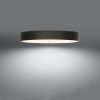 Plafonnier Tissu Noir E27 6 Skala
