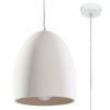 Suspension Céramique Blanc E27 1 Flawiusz