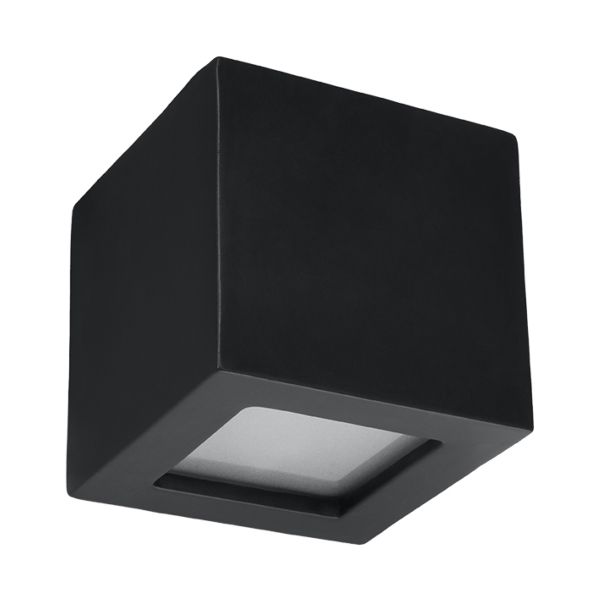 Applique Céramique Noir E27 1 Leo