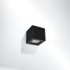 Applique Céramique Noir E27 1 Leo