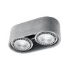 Plafonnier Béton Gris GU10/ES111 2 Basic