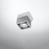 Plafonnier Béton Gris GU10/ES111 1 Quatro