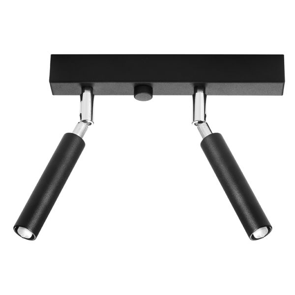 Plafonnier Aluminium Noir G9 2 Eyetech