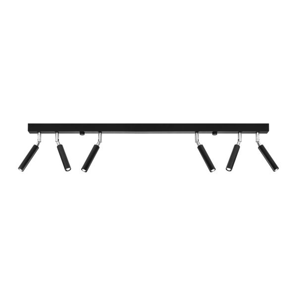 Plafonnier Aluminium Noir G9 6 Eyetech