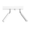 Plafonnier Aluminium Blanc G9 2 Eyetech