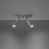 Plafonnier Aluminium Blanc G9 2 Eyetech