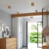 Plafonnier Bois Bois Naturel GU10/ES111 2 Basic