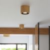 Plafonnier Bois Bois Naturel GU10/ES111 2 Basic