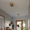 Plafonnier Bois Bois Naturel GU10/ES111 2 Quatro