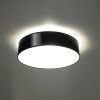 Plafonnier PVC Noir E27 4 Arena