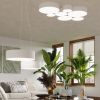 Plafonnier PVC Blanc E27 4 Arena