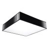 Plafonnier PVC Noir E27 4 Horus