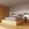 Plafonnier PVC Noir E27 4 Horus