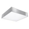 Plafonnier PVC Gris E27 4 Horus