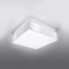 Plafonnier PVC Blanc E27 4 Horus
