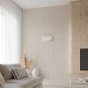 Applique Acier Blanc G9 2 Saccon