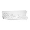 Applique Acier Blanc G9 2 Aliza