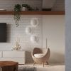 Applique Acier Blanc G9 2 Senses