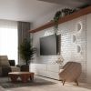 Applique Acier Blanc G9 2 Senses