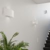 Applique Acier Blanc G9 2 Magnus