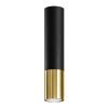 Plafonnier Acier Or/Noir GU10 1 Loopez