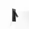 Applique Acier Noir G9 1 Enif