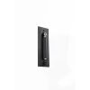 Applique Acier Noir G9 1 Enif