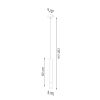 Suspension Acier Blanc G9 1 Wezyr