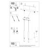 Suspension Acier Noir G9 2 Wezyr