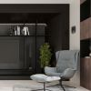 Applique Acier Noir G9 1 Hestia
