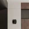 Applique Acier Noir G9 1 Hestia