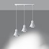 Suspension Acier Blanc ES111 3 Tazila