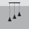 Suspension Acier Noir ES111 3 Tazila