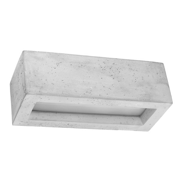 Applique Béton Gris E27 1 Vega