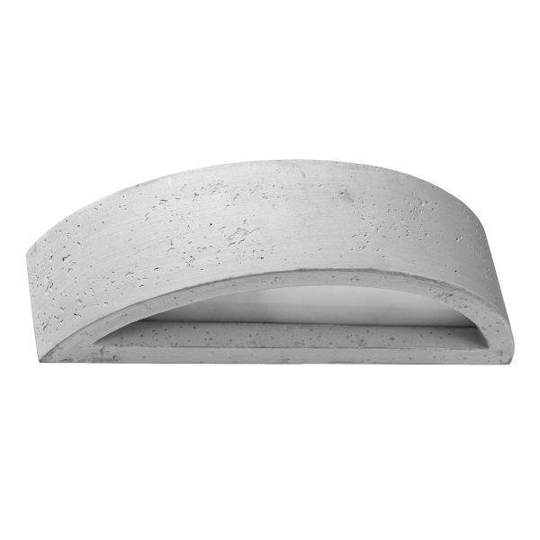Applique Béton Gris E27 1 Atena
