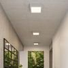 Plafonnier Béton Gris LED 1 Riza