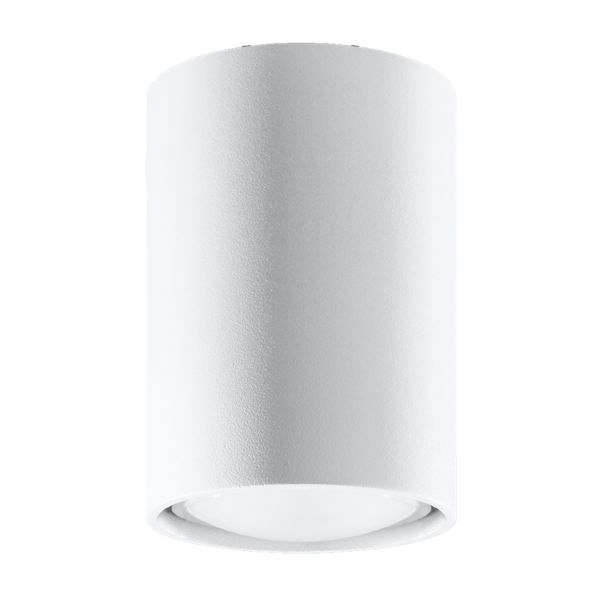 Plafonnier Acier Blanc GU10 1 Lagos 10