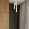 Plafonnier Acier Blanc GU10 1 Lagos 10