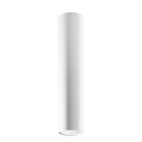 Plafonnier Acier Blanc GU10 1 Lagos 40