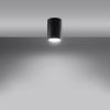 Plafonnier Acier Noir GU10 1 Lagos 10