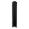 Plafonnier Acier Noir GU10 1 Lagos 40