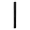 Plafonnier Acier Noir GU10 1 Lagos 60