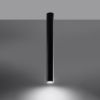 Plafonnier Acier Noir GU10 1 Lagos 60