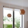 Plafonnier Bois Bois Naturel GU10 1 Woody