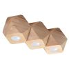 Plafonnier Bois Bois Naturel GU10 3 Woody
