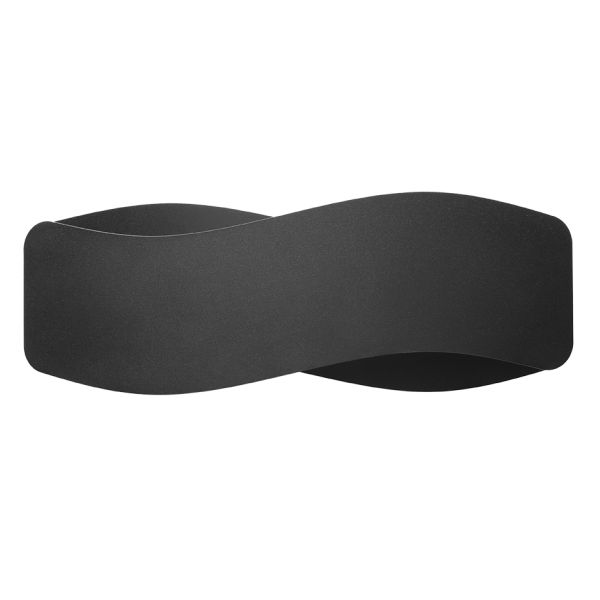 Applique Acier Noir G9 2 Tila