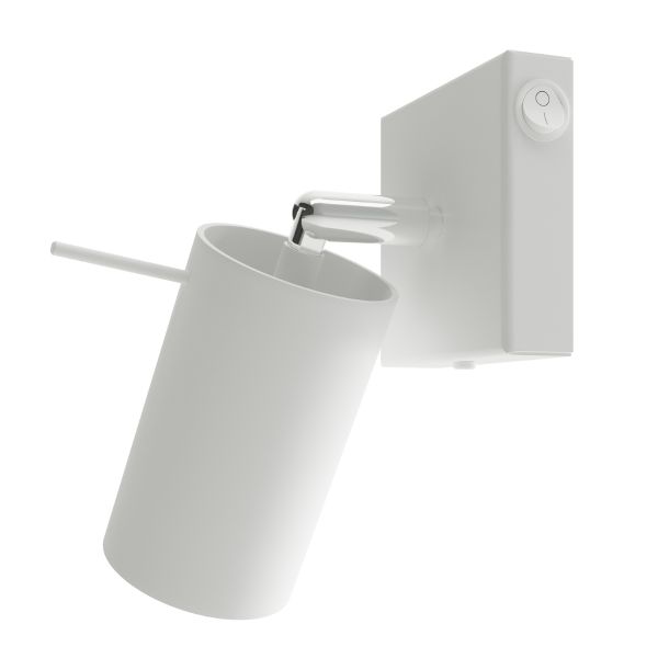 Applique Acier Blanc GU10 1 Ring switch