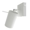 Applique Acier Blanc GU10 1 Ring switch