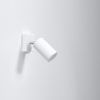 Applique Acier Blanc GU10 1 Ring switch